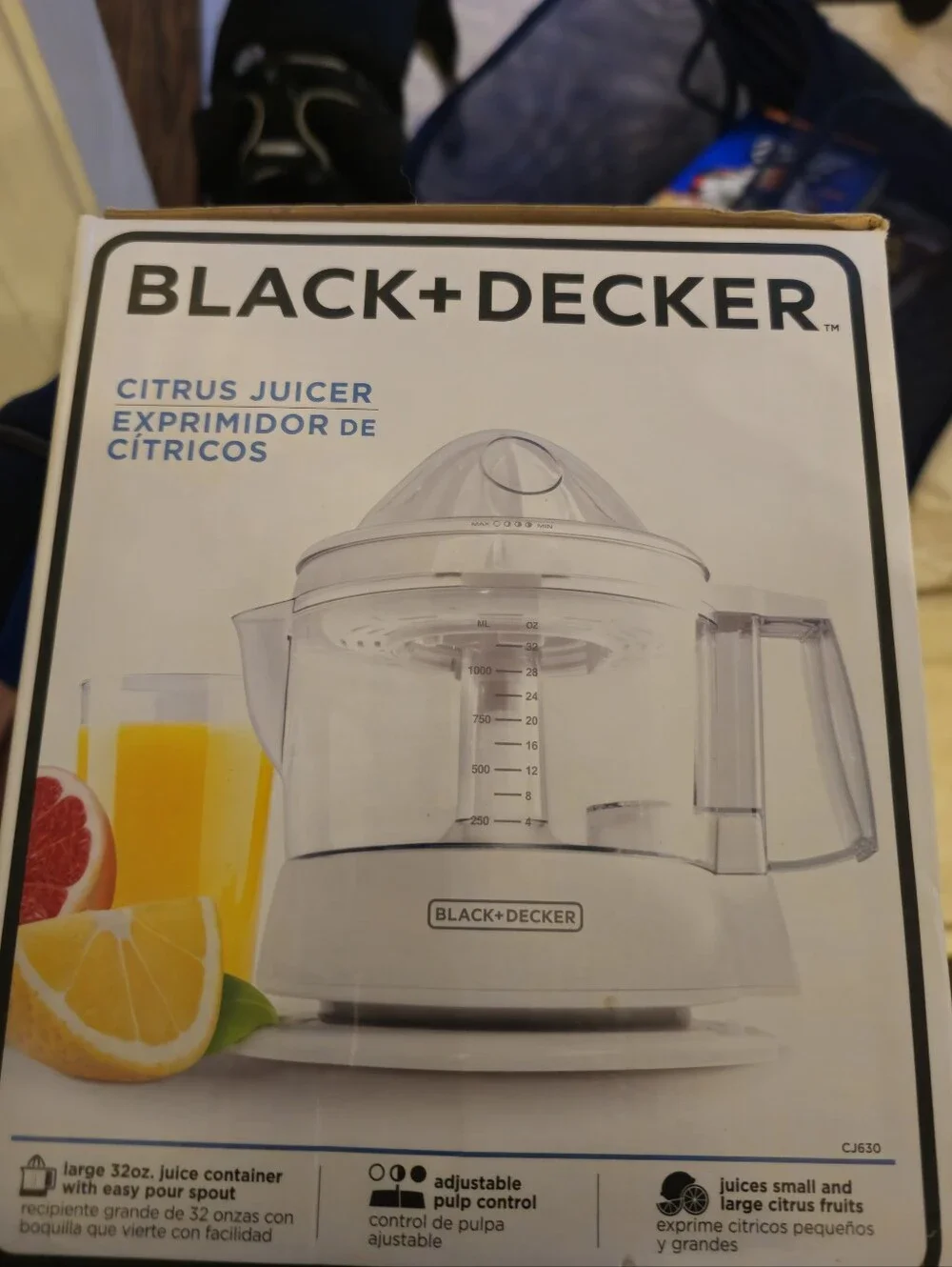 Black & Decker White Citrus Juicer